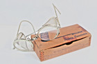 Vintage Willson Industrial Safety Spectacles Goggles Antique Usa W box Inv rm22