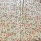 Set 2 Vtg Laura Ashley Melrose Morning Glory Curtain Panels  ties 40x84   l Each