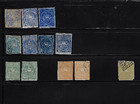 Ecuador  1865  Scott First Set  Imperforated  As_is  Mostley Used  Ebec01