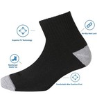 Soxdaddy Men   s 10pack Athletic Socks comfy Cotton Full Cushion Casual Low