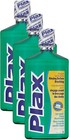  pack Of 3  Plax Oral Rinse Mouthwash  Refreshing Soft Mint Flavor   24 Fl  Oz  