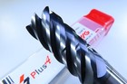 New 3 4  Yg Solid Carbide 6 Flute  Long 4  Length Roughing Chipbreaker Rougher