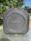Vintage Ludwig Acrolite Snare Drum Blue Olive Badge Ufo Case Pad Key Read Desc