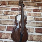Vintage - 18  Royal Cast Aluminum Metal  Violin Wall Hanging Art