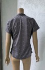 Kerrits Cool Ride Breeze Ice Fil Short Sleeve Shirt Geometric Print Size Medium 