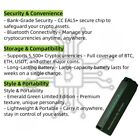 Ledger Nano X New Sealed Hardware Wallet Emerald Green Virtual Currency Miners