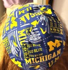 University Michigan Go Blue Handmade 4 Panel Kippah Lined Yarmulke Ncca Team