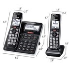 Panasonic Cordless Phone System Answering Machine 5 Handset Bluetooth Call Block