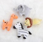 The Peanutshell Lullabies Jungle Safari Musical Crib Mobile Nursery Baby Decor