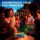  Masingo Karaoke Machine For Adults And Kids With 2 Wireless Microphones 