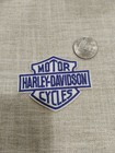 Embroidered Harley Davidson Iron On Patch