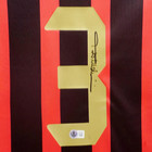 Paolo Maldini Signed Ac Milan Home Soccer Jersey  3 With Beckett Witness