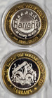  10 Casino Gaming Token Las Vegas Solid 999 Ag Silver Harrah s Construction Zone