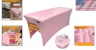 High Elasticity Wipeable Massage Table Cover With Pocket - Ideal For Salons