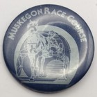 Vintage Pinback Button Muskegon Race Course Horse Racing Souvenir Pin Michigan