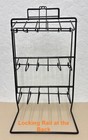 Multiply Functional Counter Display Rack stand  black  For Key Chains