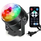 2 Pack Rgb Party Disco Lights Ball Sound Activated Strobe Led Dj Bulb Dance Lamp