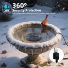 Bird Bath Heater For Outdoors In Winter  110w Birdbath Water Heater Full-covered