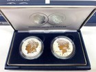 2024 Morgan And Peace Silver Dollar Two-coin Reverse Proof Set Us W  Box   Coa