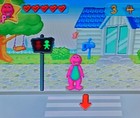 Vtech Vsmile Learning System Barney Land Of Make Believe Game Cleaned Works Fine