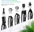 Wahl Usa Stainless Steel Lithium Ion 2 0  Beard Trimmer For Men  Electric Shaver