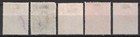Argentina 1935-51 Sc 422-23 427 430-31 Used San Martin  Moreno  Rivadavia Aj1151