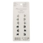 6 Pack Scunci No Slip Grip All Day Hold Snap Clips  6 Ct