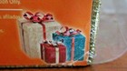 Home Accents set Of 3 Glittery Nested Metal Gift Boxes gold Red Green brand New