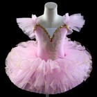 Kids Girl Ballet Dance Tutu Dress Dancewear Layered Mesh Party Princess