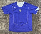Brazil 2004 2005 Away Football Shirt Soccer Jersey Nike Xl Men Cbf National Team