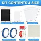 Fayoo Trading Card Shipping Supplies  60 Bubble Mailers  5 75 X 8 66 Inches