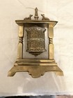 Old Tibetan Brass Table Prayer Wheel  Light Patina  Great Condition