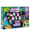 Crayola Scribble Scrubbies Glow Combo Drawing And Coloring Kit  Craft
