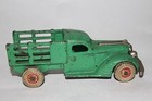 1930 s Arcade Large Cast Iron Pontiac Stake Truck  Original