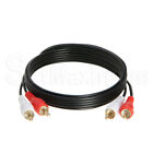 2rca  3rca  5rca M m Stereo Audio video Cable Tv Dvd Blu-ray Pc Multipack - Lot