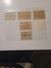 6 Piece Austria-hungary Notgeld From 1920 1 10 20 50 Heller