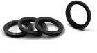 Set Of 4 Hub Centric Ring 73mm Od To 56 1mm Hub Id  Black Polycarbonate  wheel H