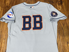 Houston Astros 2025 Game Used Worn Bat Boy Jersey Mlb Auth Team Issued Size 50