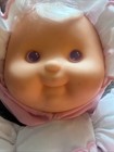 Fisher Price Puffalump Kids Pink Baby Doll Bunny Rabbit 1991 Nylon Stuffed Plush