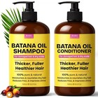 Organic Batana Oil Shampoo   Conditioner Set   Hair Growth  Thickening Treatment