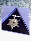 2017 Large Annual Swarovski Crystal Snowflake Star Christmas Ornament