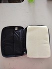 Christian Art Gifts Black Faux Leather Bible Cover Large Men s New Pockets Zip 