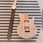 Diy Electric Guitar Kit Wolfgang Style Spalted Maple Veneer Maple Neck Cr Part