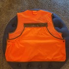 Remington Upland Hunting Vest Xl Blaze Orange Mesh Game Bag