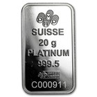 20 Gram Platinum Bar - Secondary Market