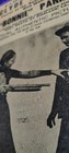 Vintage 1934 Bonnie And Clyde Death Photos Handbill   Beyond The Rio Grande   