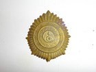 B8722 Ww 1 Siam Thai Thailand France Helmet Plate Adrian Helmet Brass Gd12