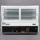 60  Curved Glass White Refrigerated Bakery Display Case