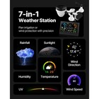 Uimoso 7-in-1 Wireless Weather Station With 7 5   Display And Wi-fi Connectivity