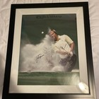 Jack Nicklaus Signed Autographed 16x20 Sand Trap Photo Framed Upper Deck Golf